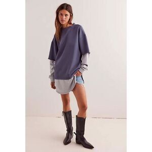 Free People We The Free - Skater Boy Twofer Pullover Size XS